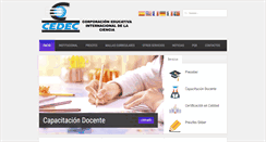 Desktop Screenshot of corpocedec.com